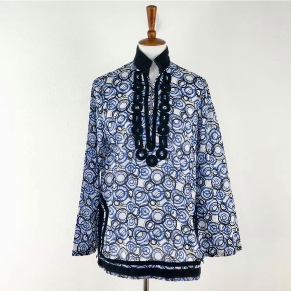Michael Kors long sleeve tunic top Medium - Picture 1 of 15